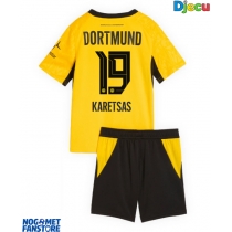 Borussia Dortmund Konstantinos Karetsas #19 Domaci Dres za djecu 2026-27 Kratak Rukav (+ Kratke hlače)